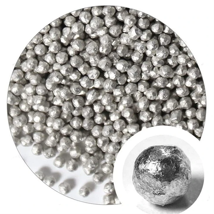 500g Glain Metel Magnesiwm 99.99% Mg Gronynnau Metel Pur Gleiniau Bach 6mm Ar gyfer Gweithgynhyrchu Deunydd Alloy Addurno Crefftau DIY