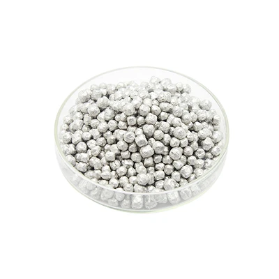 Purdeb Uchel 99.9% Arian Gwyn Magnesiwm Granule